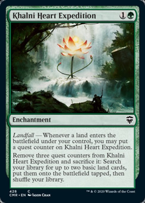 Khalni Heart Expedition (Commander 2020 Commander Legends) Near Mint - Nick Nack's Full Frontal Attack