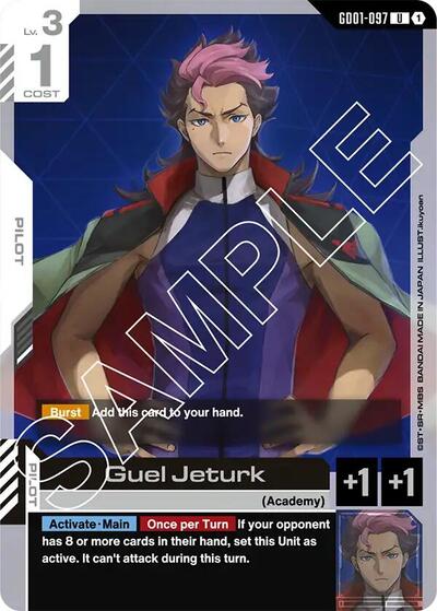 Guel Jeturk (Newtype Rising) Near Mint - Nick Nack's Full Frontal Attack