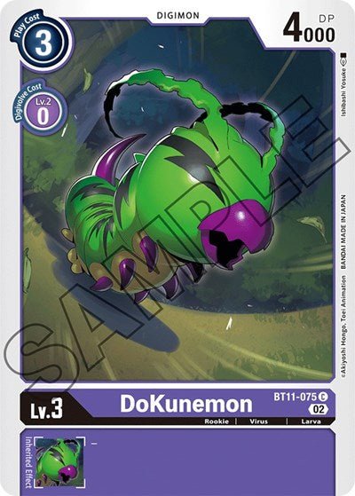 DoKunemon (Dimensional Phase) Near Mint - Nick Nack's Full Frontal Attack
