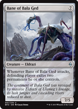Bane of Bala Ged (Battle for Zendikar) Heavy Play