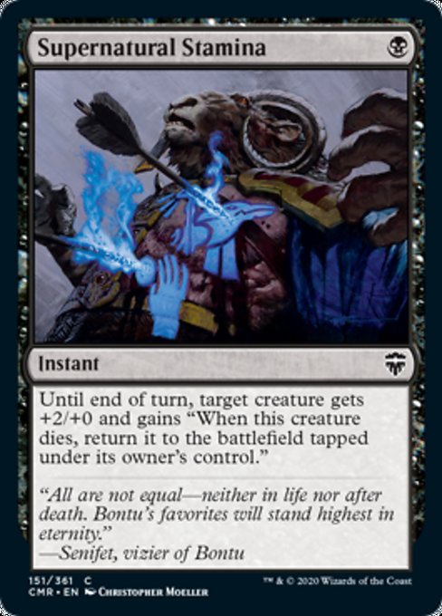 Supernatural Stamina (Commander Legends) Near Mint