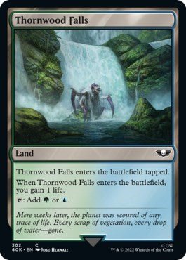 Thornwood Falls (Universes Beyond: Warhammer 40K) Near Mint - Nick Nack's Full Frontal Attack