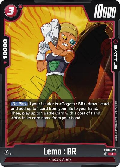 Lemo : BR (Dual Evolution) Near Mint - Nick Nack's Full Frontal Attack