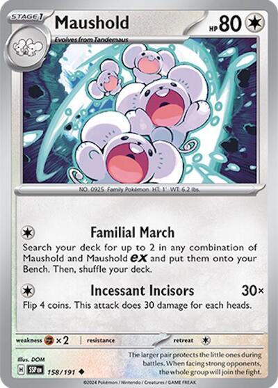 Maushold (SV08: Surging Sparks) Near Mint