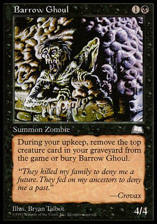 Barrow Ghoul (Weatherlight) Light Play - Nick Nack's Full Frontal Attack