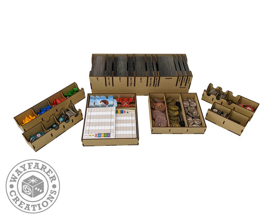 7 Wonders 2nd Edition Board Game Organizer Insert - Nick Nack's Full Frontal Attack