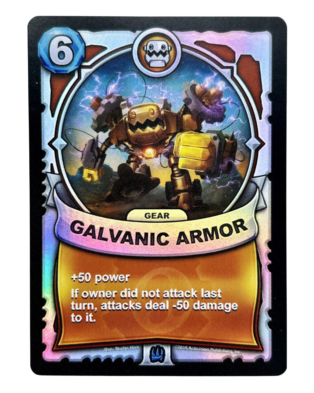 Galvanic Armor (Battlecast) (Silver Foil) - Nick Nack's Full Frontal Attack