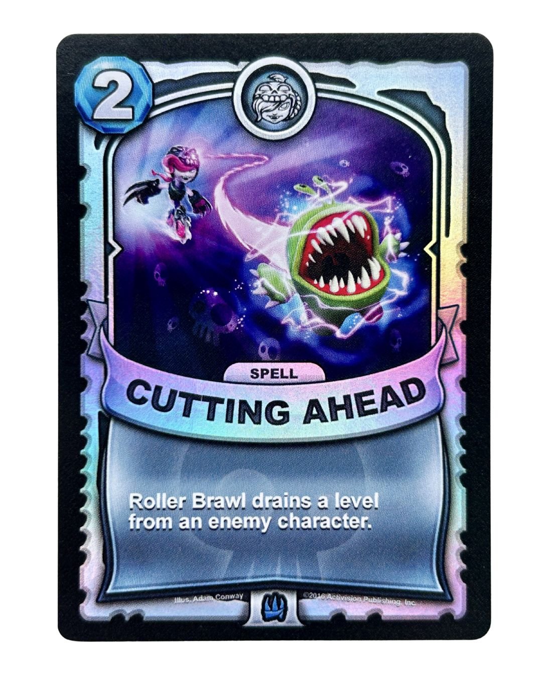 Cutting Ahead (Battlecast) (Silver Foil) - Nick Nack's Full Frontal Attack
