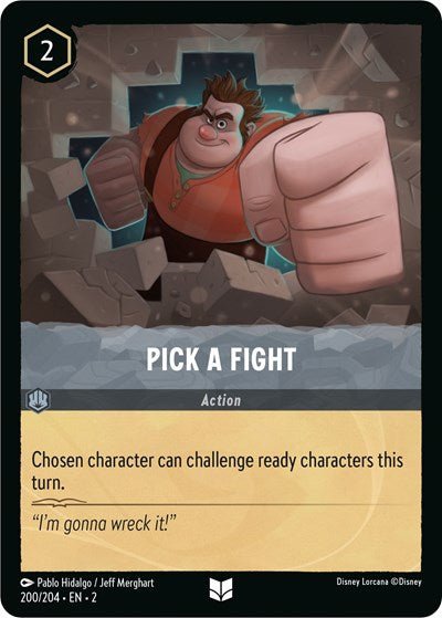 Pick a Fight (Rise of the Floodborn) Near Mint - Nick Nack's Full Frontal Attack