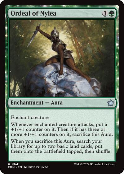 Ordeal of Nylea (Foundations) Near Mint - Nick Nack's Full Frontal Attack