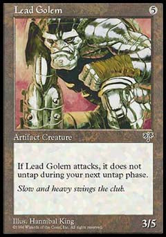 Lead Golem (Mirage) Light Play - Nick Nack's Full Frontal Attack