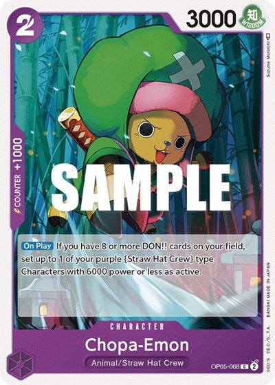 Chopa - Emon (Awakening of the New Era) Near Mint - Nick Nack's Full Frontal Attack