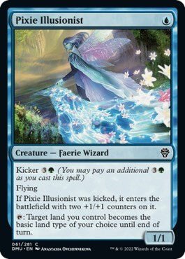 Pixie Illusionist (Dominaria United) Near Mint - Nick Nack's Full Frontal Attack