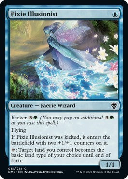 Pixie Illusionist (Dominaria United) Near Mint - Nick Nack's Full Frontal Attack