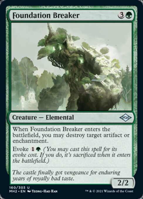 Foundation Breaker (Modern Horizons 2) Near Mint - Nick Nack's Full Frontal Attack