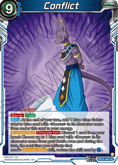 Conflict (Impact Beyond Dimensions) Near Mint Foil