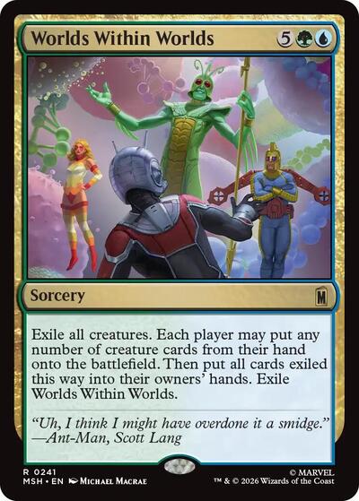 Worlds Within Worlds (Marvel Super Heroes) Near Mint - Nick Nack's Full Frontal Attack