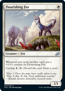 Flourishing Fox (Ikoria: Lair of Behemoths) Near Mint - Nick Nack's Full Frontal Attack