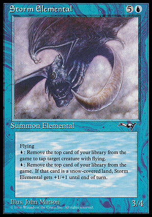 Storm Elemental (Alliances) Light Play - Nick Nack's Full Frontal Attack