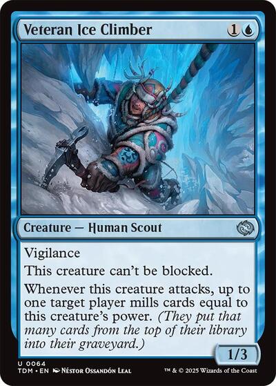 Veteran Ice Climber (Tarkir: Dragonstorm) Near Mint - Nick Nack's Full Frontal Attack