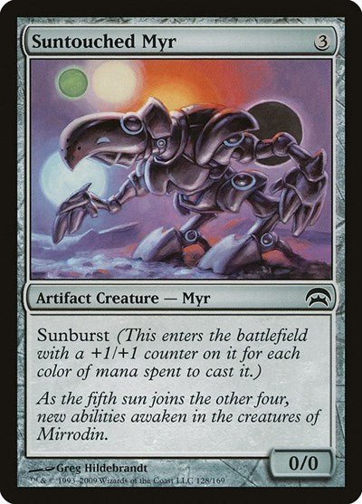 Suntouched Myr (Planechase) Light Play - Nick Nack's Full Frontal Attack