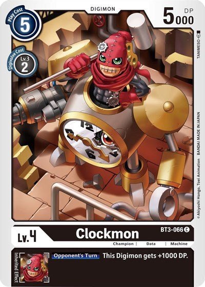 Clockmon (Release Special Booster) Near Mint - Nick Nack's Full Frontal Attack