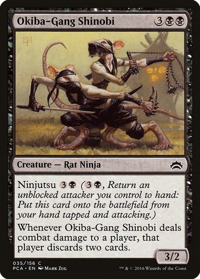 Okiba-Gang Shinobi (Planechase Anthology) Near Mint