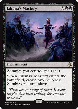 Liliana's Mastery (Amonkhet) Near Mint - Nick Nack's Full Frontal Attack