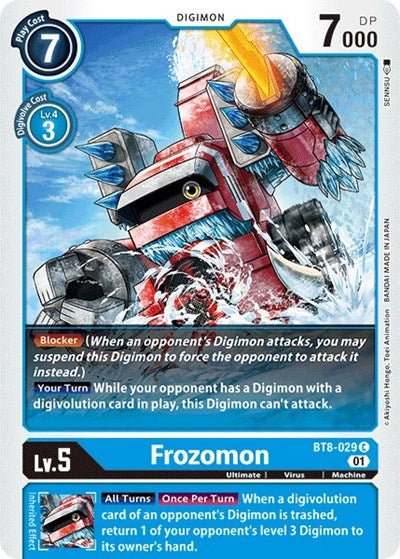 Frozomon (New Awakening) Near Mint - Nick Nack's Full Frontal Attack