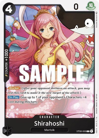 Shirahoshi (Starter Deck 8: Monkey.D.Luffy) Near Mint - Nick Nack's Full Frontal Attack