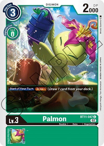 Palmon (Dimensional Phase) Near Mint - Nick Nack's Full Frontal Attack