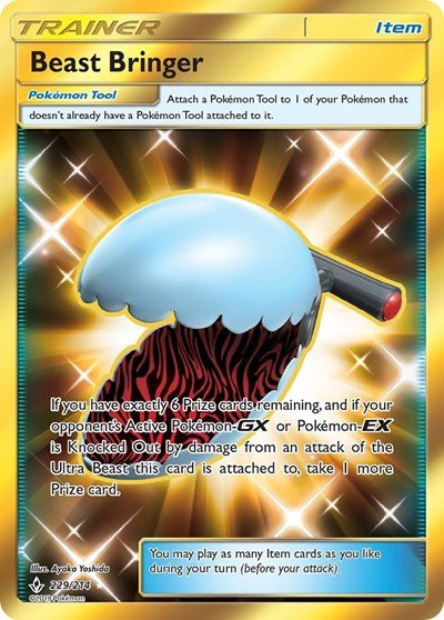 Beast Bringer (Secret) (SM - Unbroken Bonds) Near Mint Holofoil - Nick Nack's Full Frontal Attack