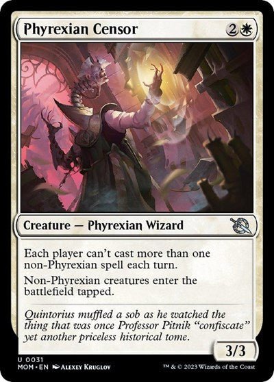 Phyrexian Censor (March of the Machine) Near Mint - Nick Nack's Full Frontal Attack