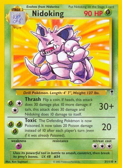 Nidoking (Legendary Collection) Light Play