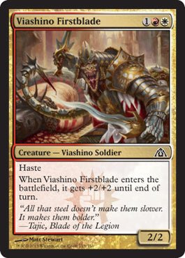 Viashino Firstblade (Dragon's Maze) Near Mint - Nick Nack's Full Frontal Attack