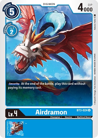 Airdramon (Release Special Booster) Near Mint