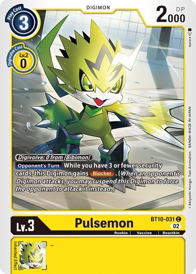 Pulsemon (Xros Encounter) Near Mint - Nick Nack's Full Frontal Attack