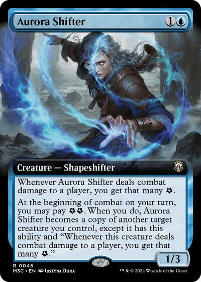 Aurora Shifter (Extended Art) (Commander: Modern Horizons 3) Near Mint - Nick Nack's Full Frontal Attack