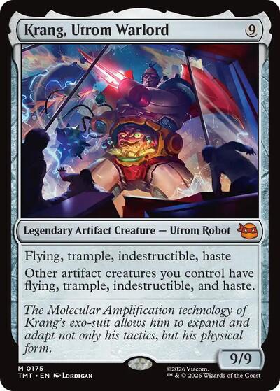 Krang, Utrom Warlord (Teenage Mutant Ninja Turtles) Near Mint