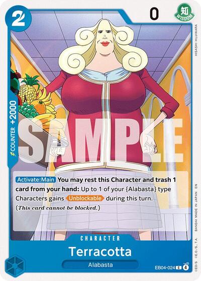 Terracotta (The Azure Sea's Seven) Near Mint - Nick Nack's Full Frontal Attack