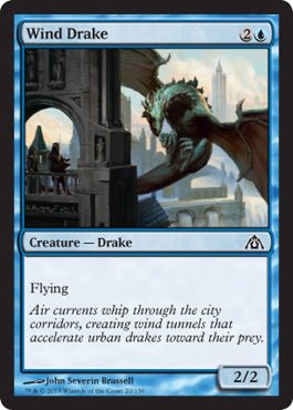 Wind Drake (Dragon's Maze) Near Mint - Nick Nack's Full Frontal Attack