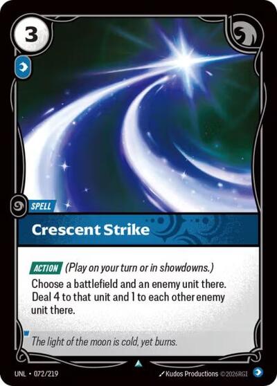 Crescent Strike (Unleashed) Near Mint