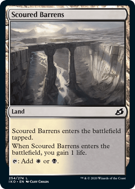 Scoured Barrens (Ikoria: Lair of Behemoths) Near Mint - Nick Nack's Full Frontal Attack