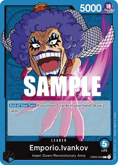 Emporio.Ivankov (049) (Paramount War) Near Mint - Nick Nack's Full Frontal Attack