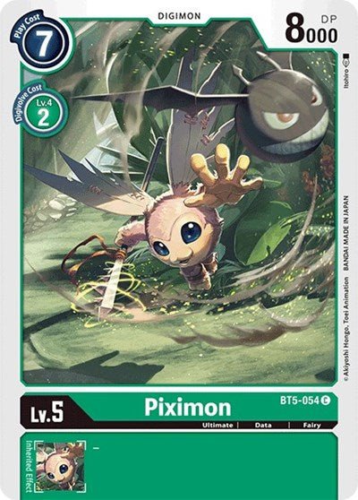 Piximon (Battle of Omni) Near Mint - Nick Nack's Full Frontal Attack