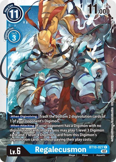 Regalecusmon (Xros Encounter) Near Mint - Nick Nack's Full Frontal Attack