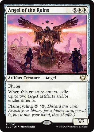 Angel of the Ruins (Commander: Edge of Eternities) Near Mint - Nick Nack's Full Frontal Attack