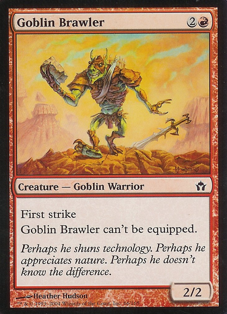 Goblin Brawler (Fifth Dawn) Near Mint