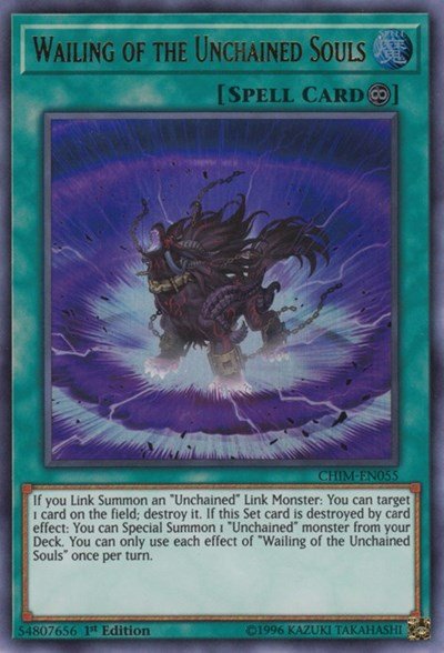 Wailing of the Unchained Souls (Chaos Impact) Light Play 1st Edition - Nick Nack's Full Frontal Attack
