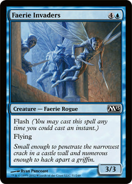 Faerie Invaders (Magic 2013 Core Set) Light Play